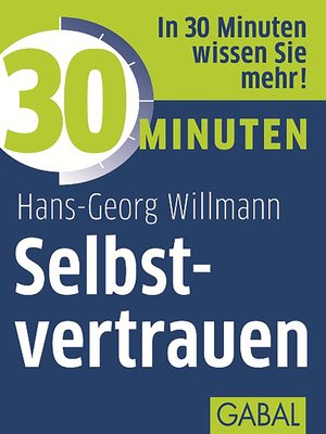 cover image of 30 Minuten Selbstvertrauen